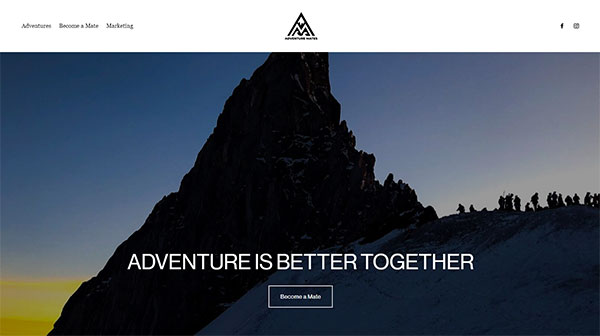 Adventure Mates website case study