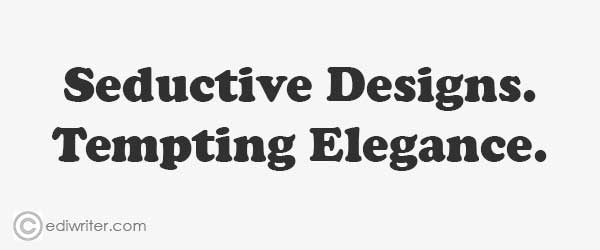 effective fashion slogan