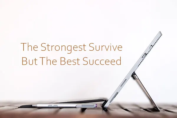 Compelling website content in the AI era — a business professional reviewing content strategy