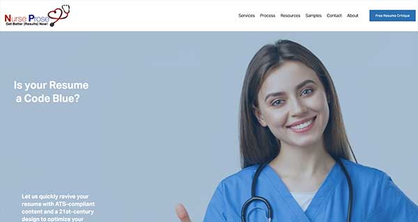 Nurseprose resume writing case study