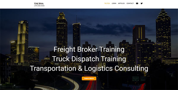 Taltoa freight broker training case study