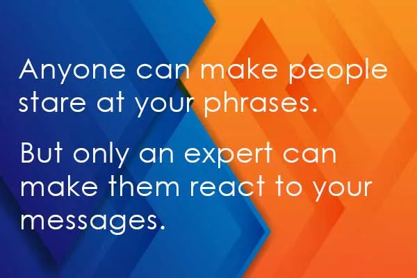 Website content writer layering content effectively